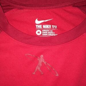 Red BSBL Swingman Ken Griffey Nike Baseball 3/4 sleeve t swing shirt